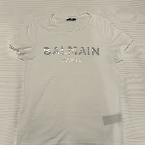 Balmain Logo Crew T-Shirt